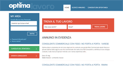 Desktop Screenshot of optimaitalia.hrweb.it